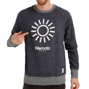 SUDADERA WEMOTO SUN 360 INDIGO MELANGE