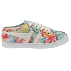 ZAPATILLA CHICA GOLA JASMINE HIBISCUS ECRU MULTI