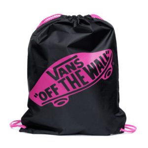 MOCHILA VANS BENCHED BLACK MAGENTA