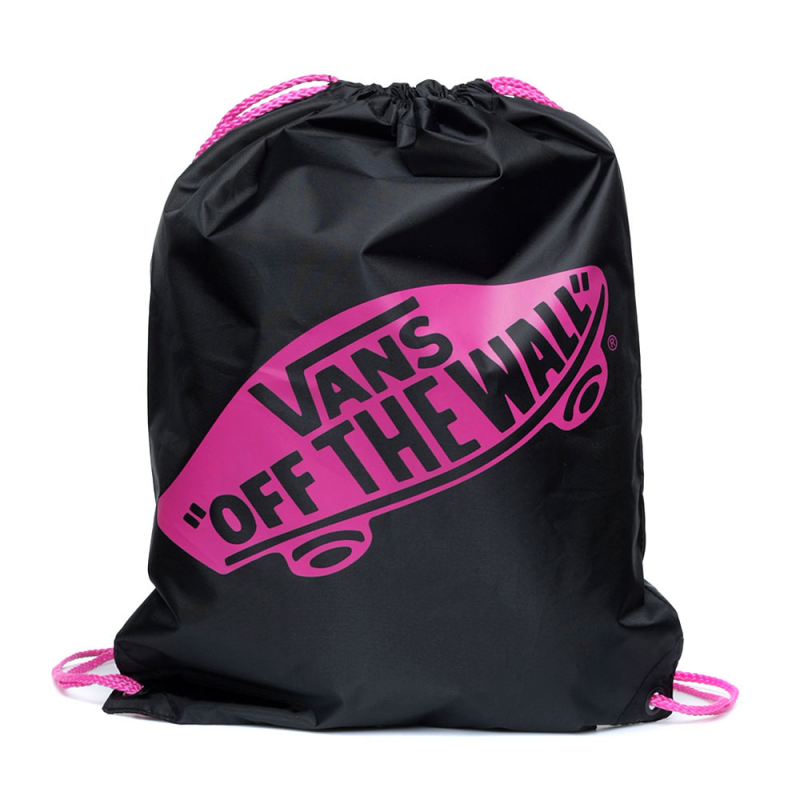 MOCHILA VANS BENCHED BLACK MAGENTA