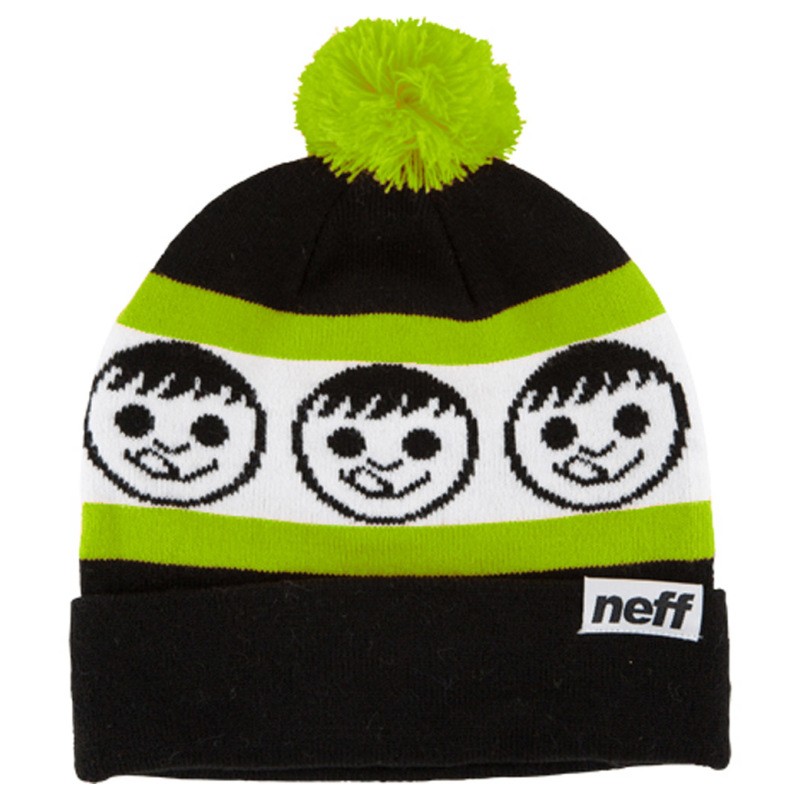 GORRO NEFF STANDARD LIME / BLACK