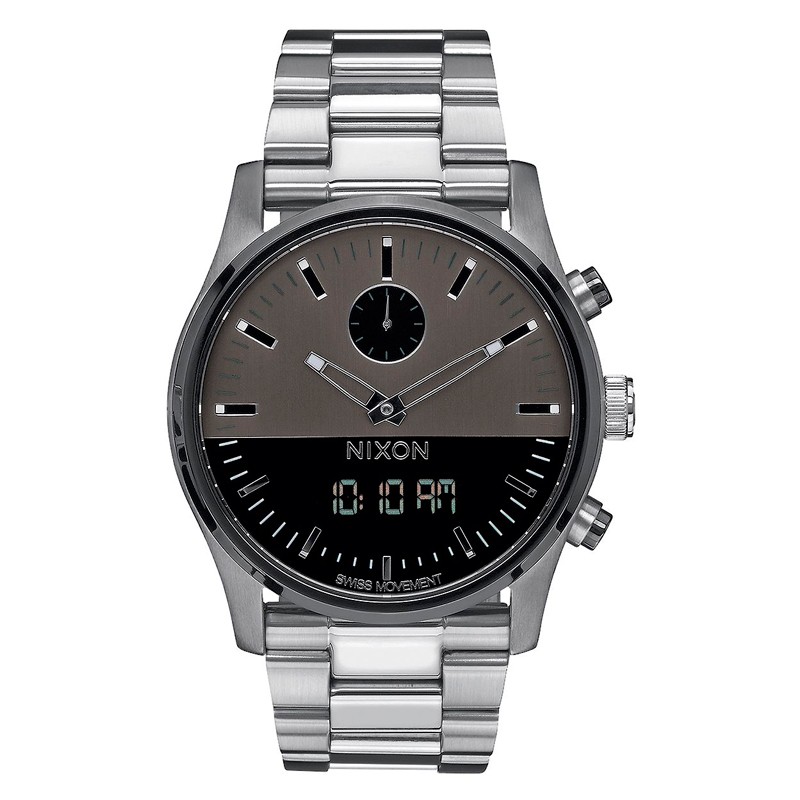 RELOJ NIXON DUO GUNMETAL