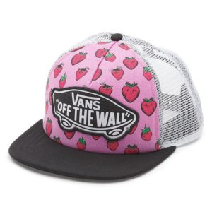 GORRA VANS BEACH GIRL TRUCKER STRAWBERRIES PASTEL / LAVENDER / TRUE WHITE