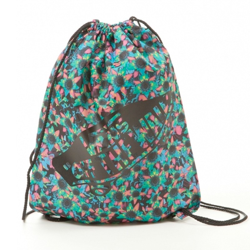 BOLSA VANS BENCHED BAG FLORAL MIX BLACK