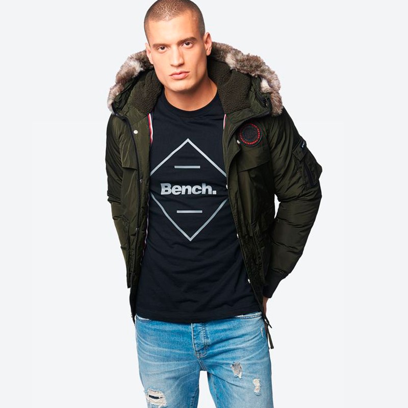 BENCH NOMENS BOMBER JACKET OLIVE