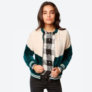 CAZADORA BENCH COLOR BLOCK BOMBER