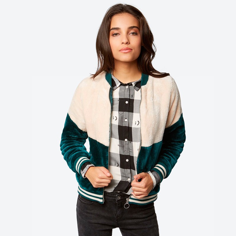 CAZADORA BENCH COLOR BLOCK BOMBER