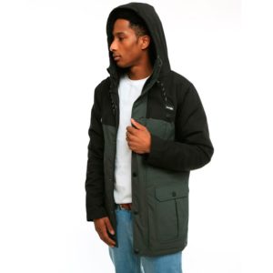 PARKA IRIEDAILY EISSEGLER 2.0 BLACK / OLIVE