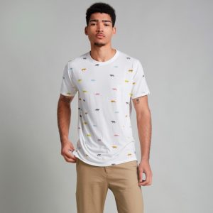 CAMISETA TIWEL MAD TIGRIS SNOW WHITE MELANGE
