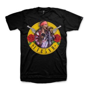 CAMISETA LEG3ND EPIC MUSIC AXL ROSE GUNS N'ROSES