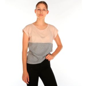 CAMISETA IRIEDAILY BLOCK GIRL GREY / MEL