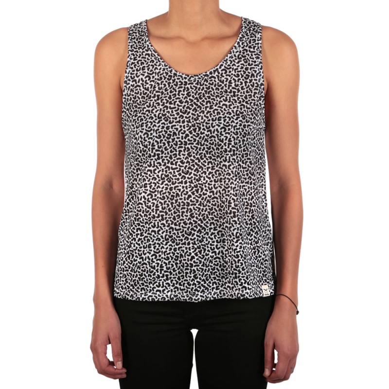 CAMISETA IRIEDAILY FUNKY TOP BLACK WHITE
