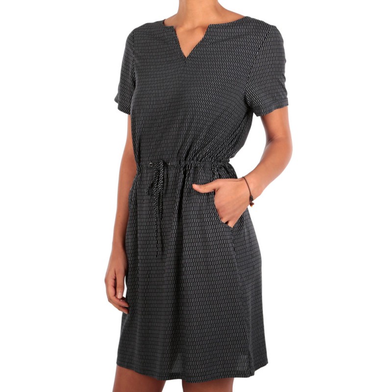 VESTIDO IRIEDAILY BLURRED BLACK